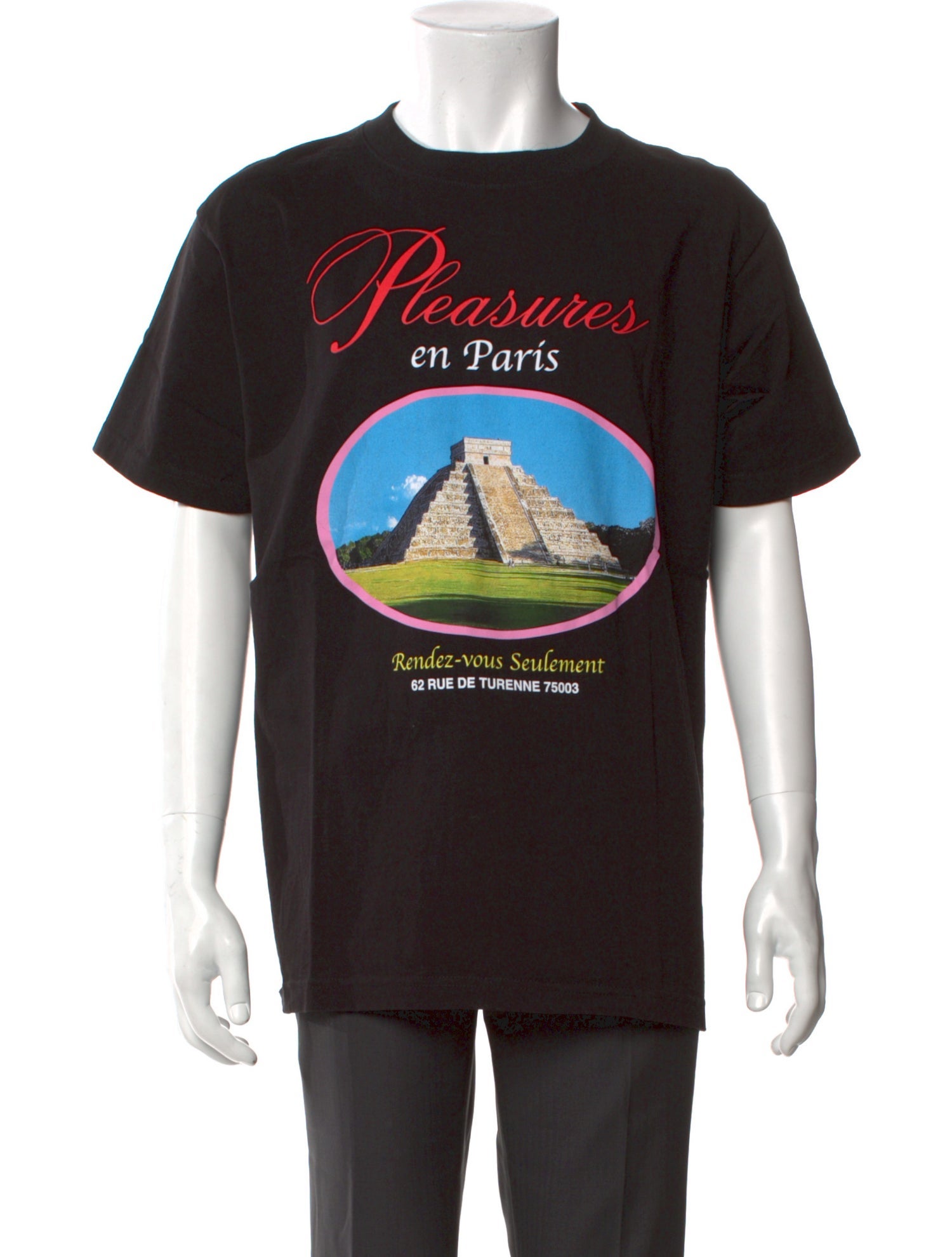 Pleasures Graphic Print Crew Neck T-Shirt