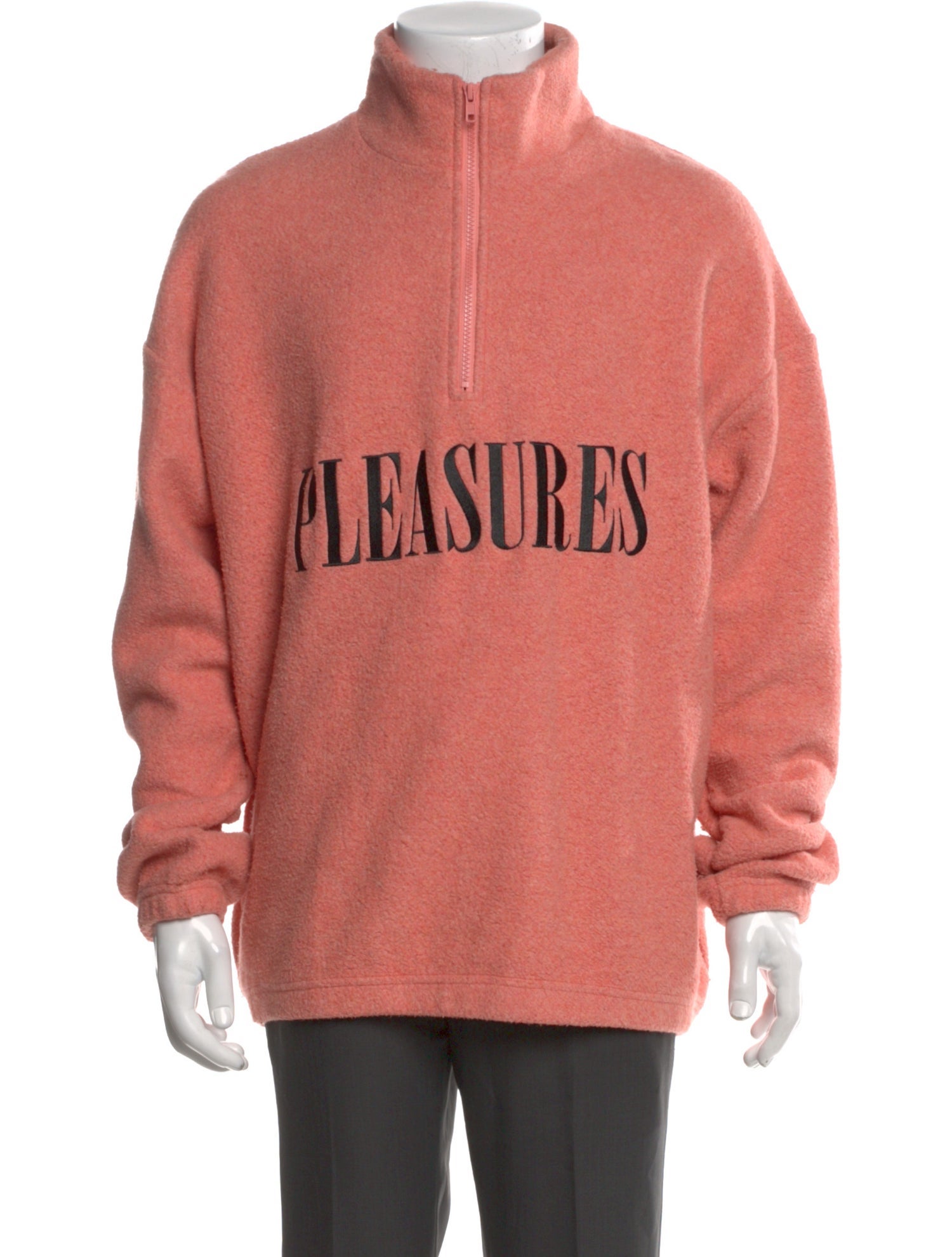 Pleasures Graphic Print Turtleneck Pullover