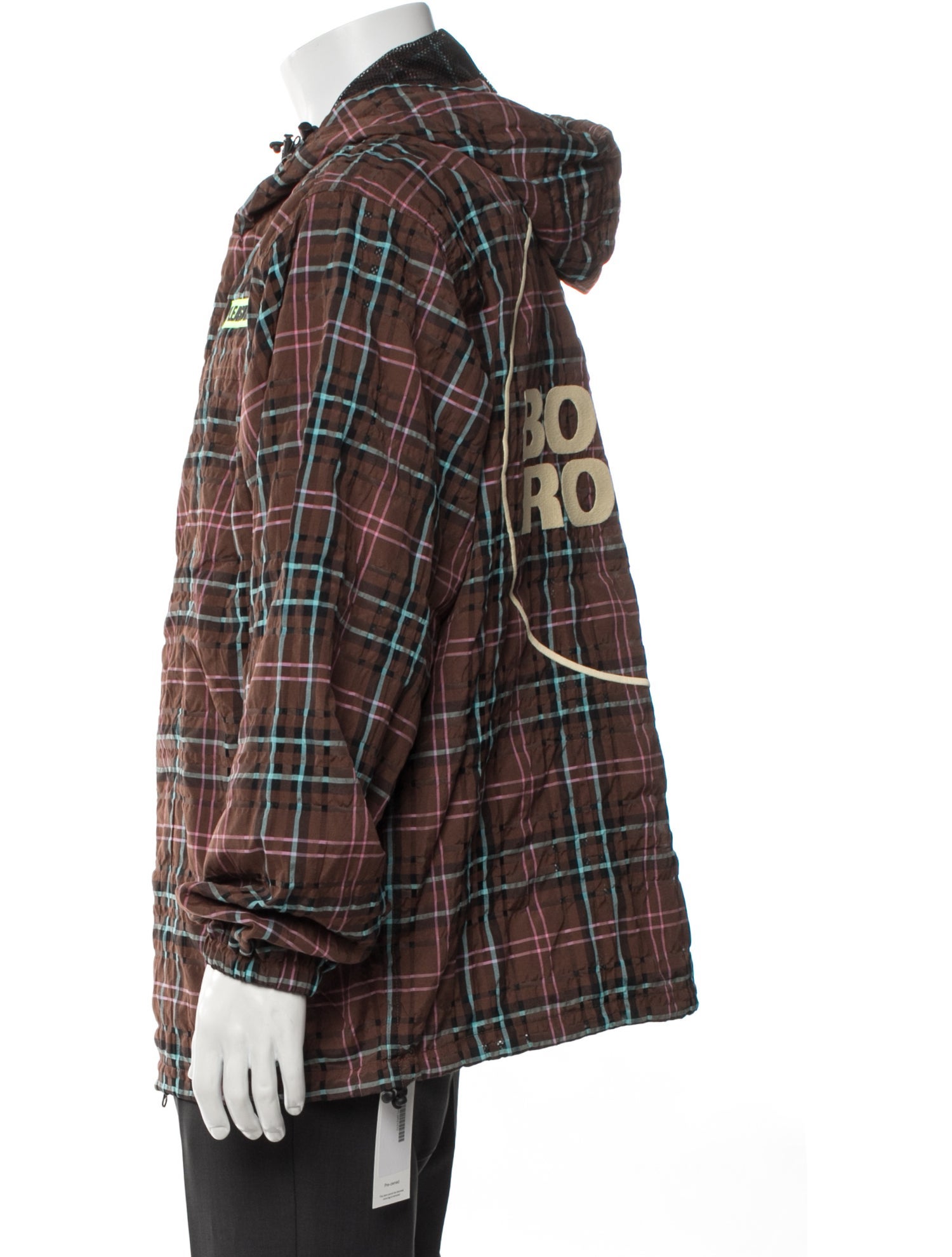 Pleasures Plaid Print Jacket