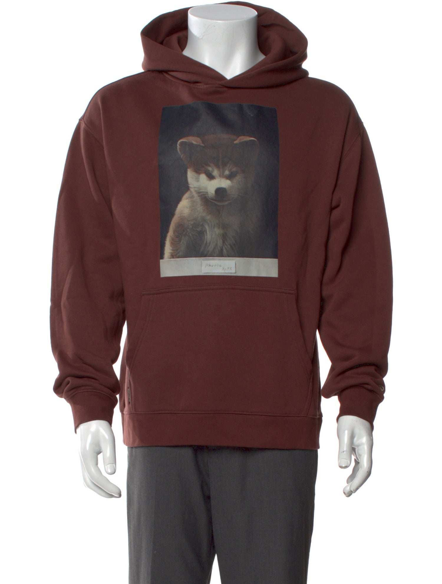 Platform Graphic Print Crew Neck Hoodie