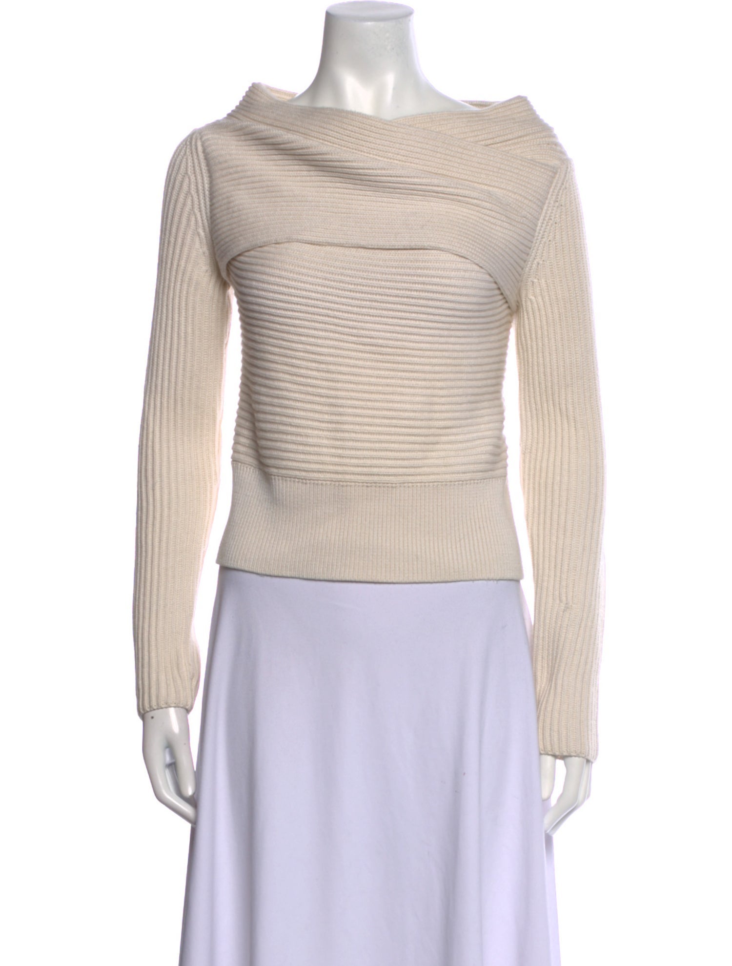 ply-knits Bateau Neckline Sweater