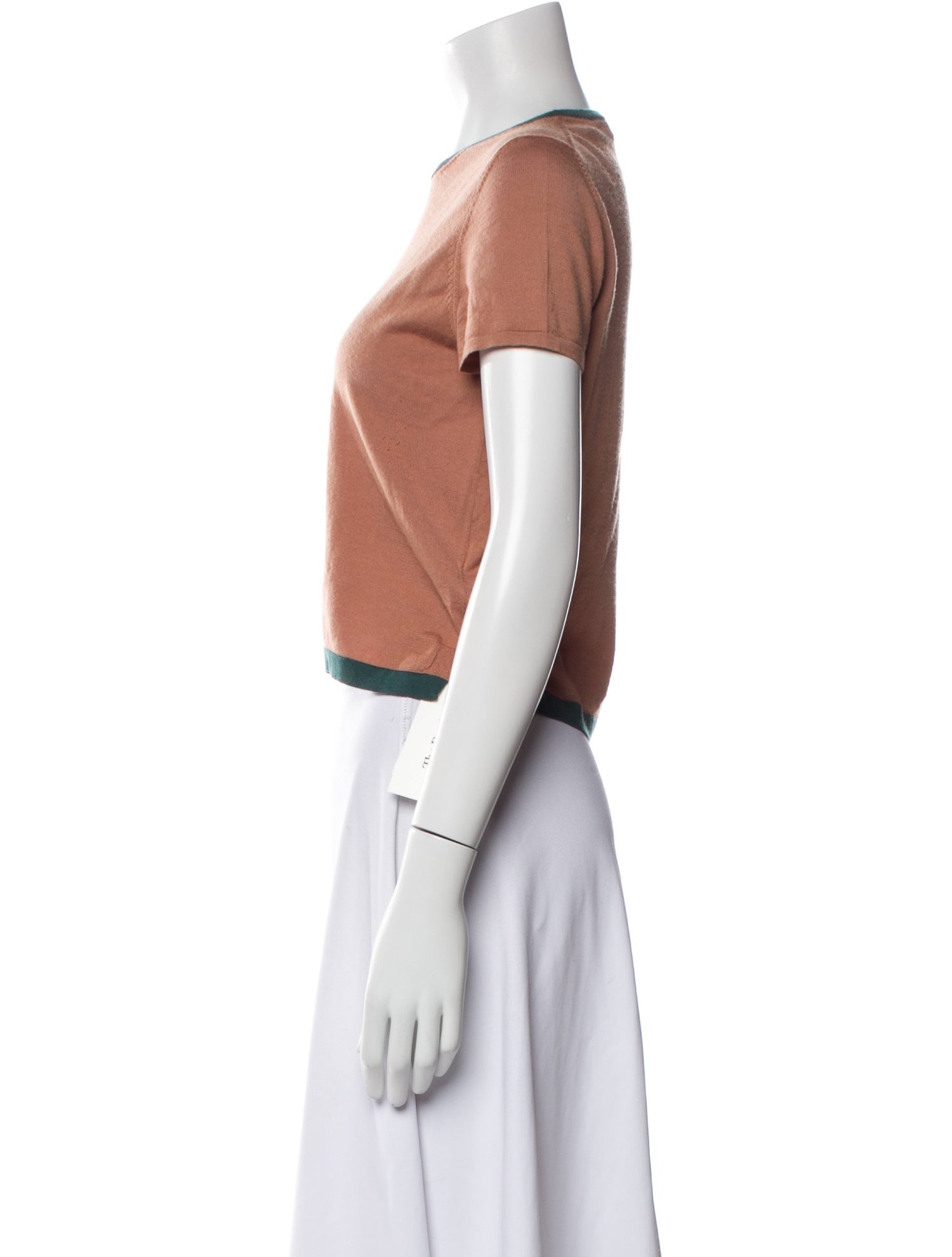 ply-knits Merino Wool Bateau Neckline Sweater