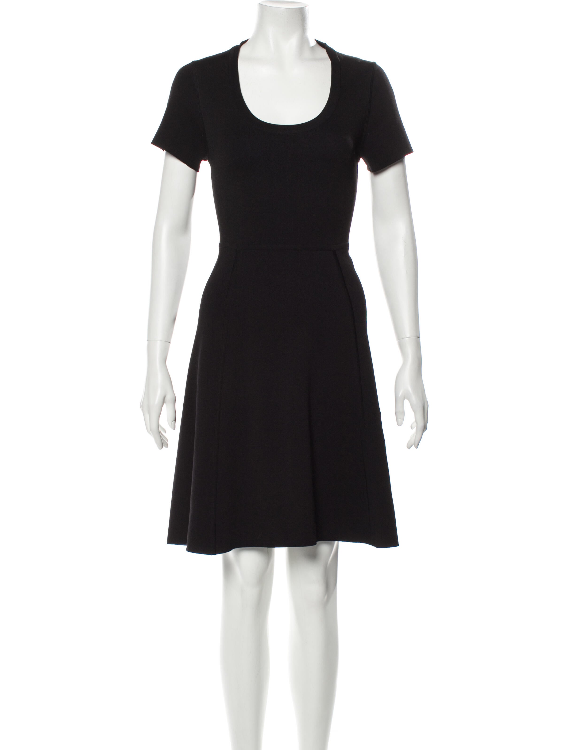 M.PATMOS Scoop Neck Knee-Length Dress