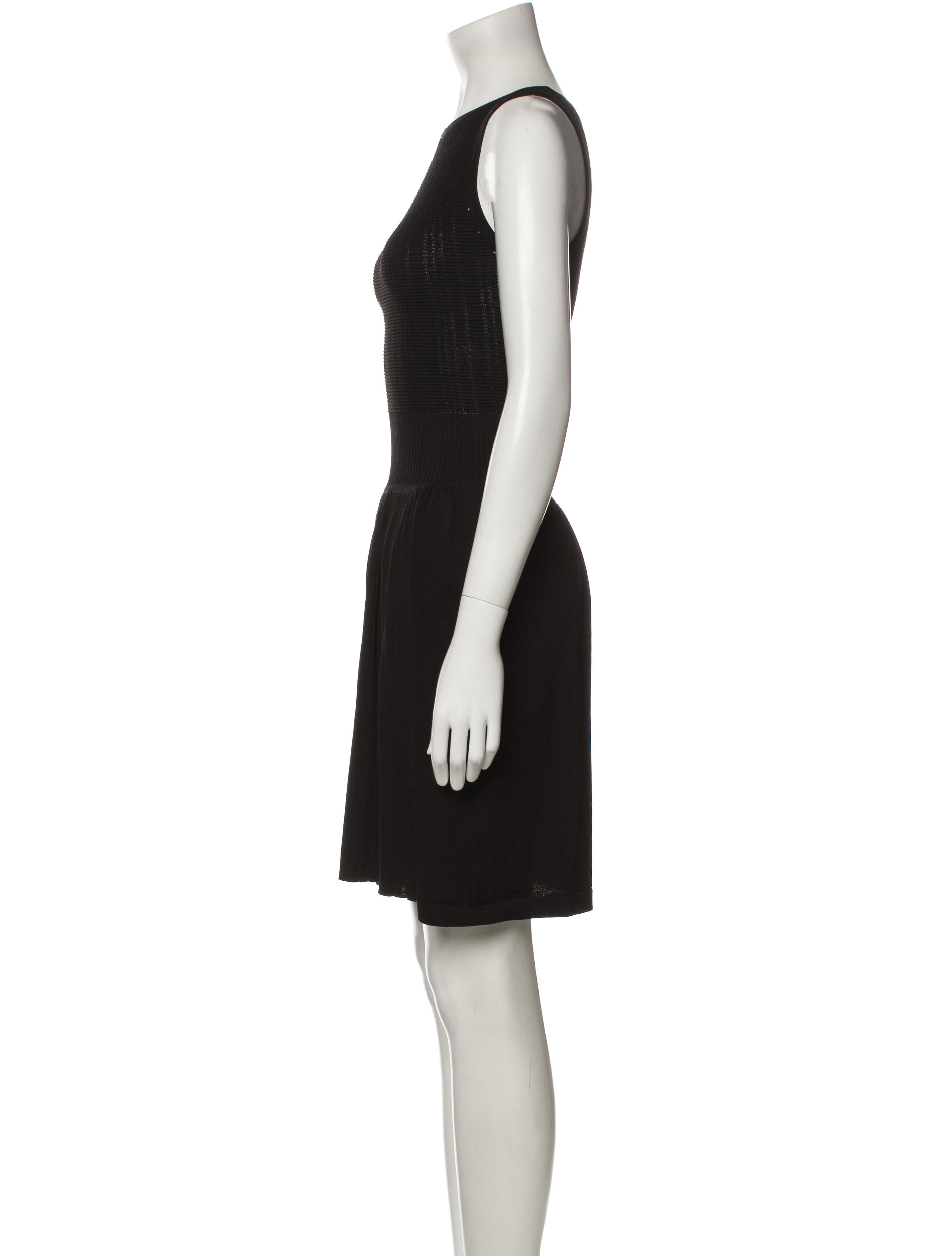 M.PATMOS Scoop Neck Knee-Length Dress
