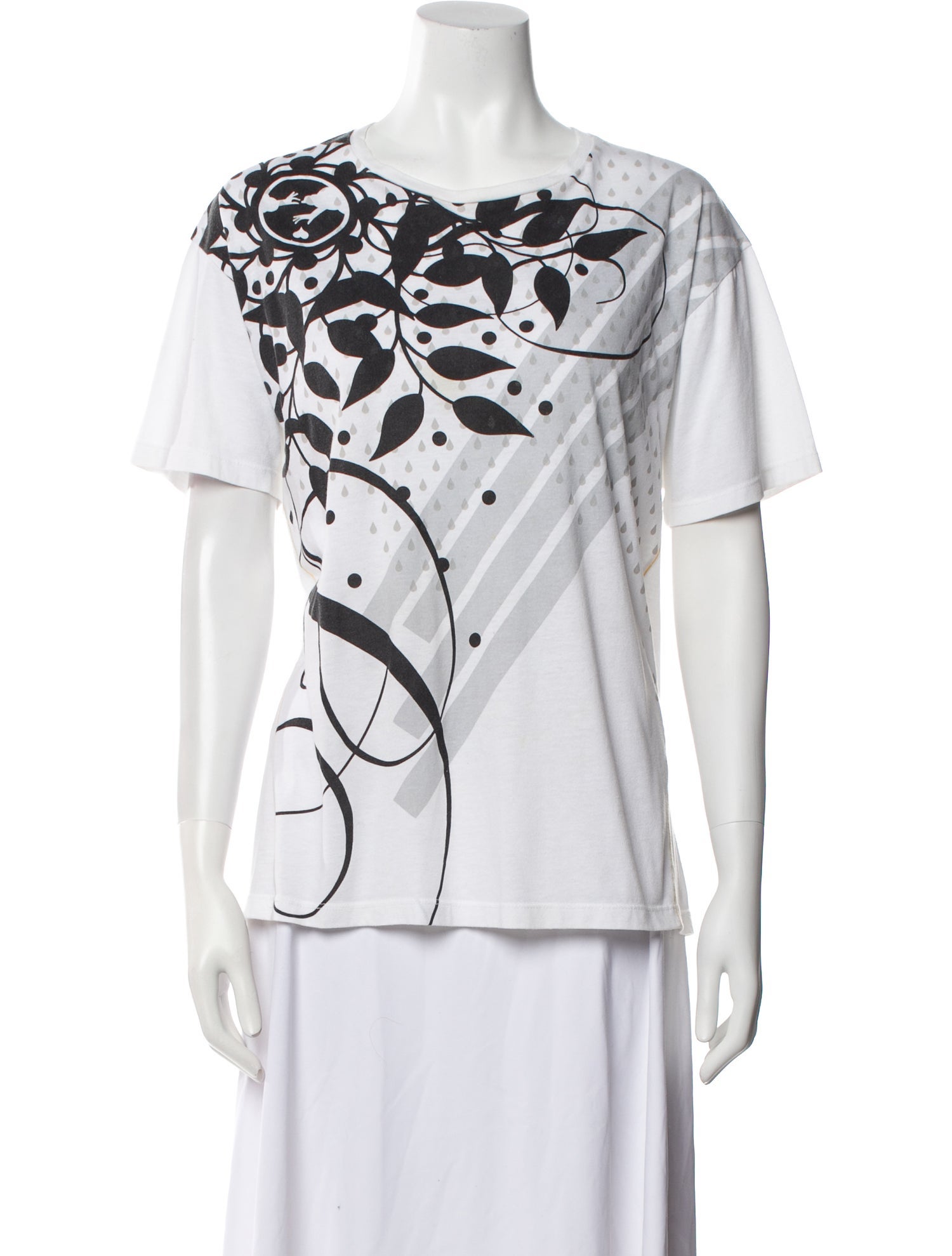 M.PATMOS Supima Cotton Graphic Print T-Shirt