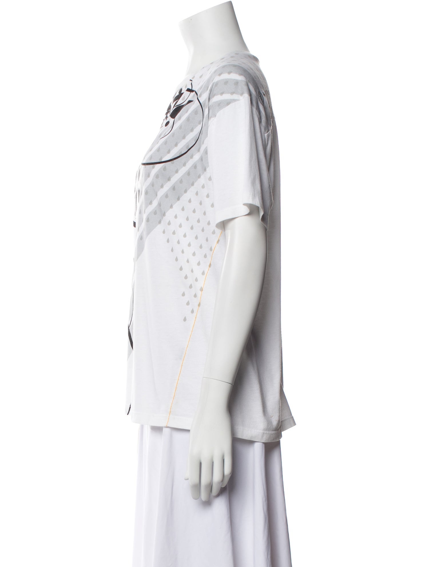 M.PATMOS Supima Cotton Graphic Print T-Shirt