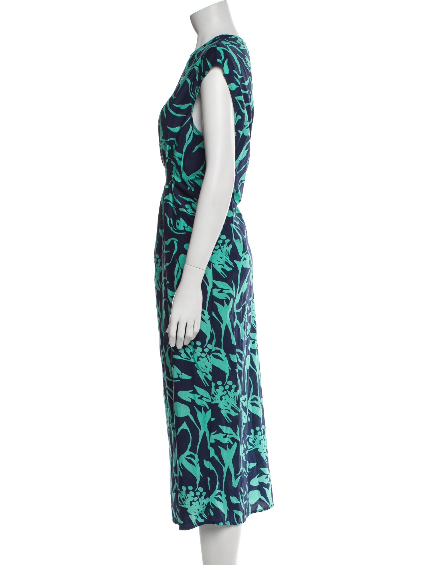 M.PATMOS Printed Long Dress
