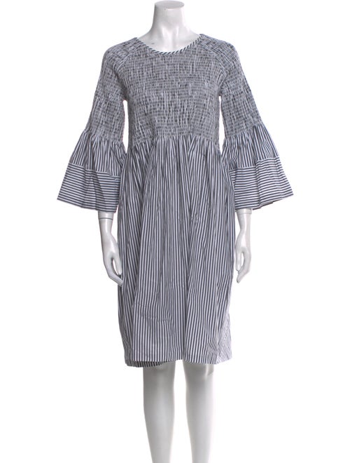 M.PATMOS Striped Knee-Length Dress