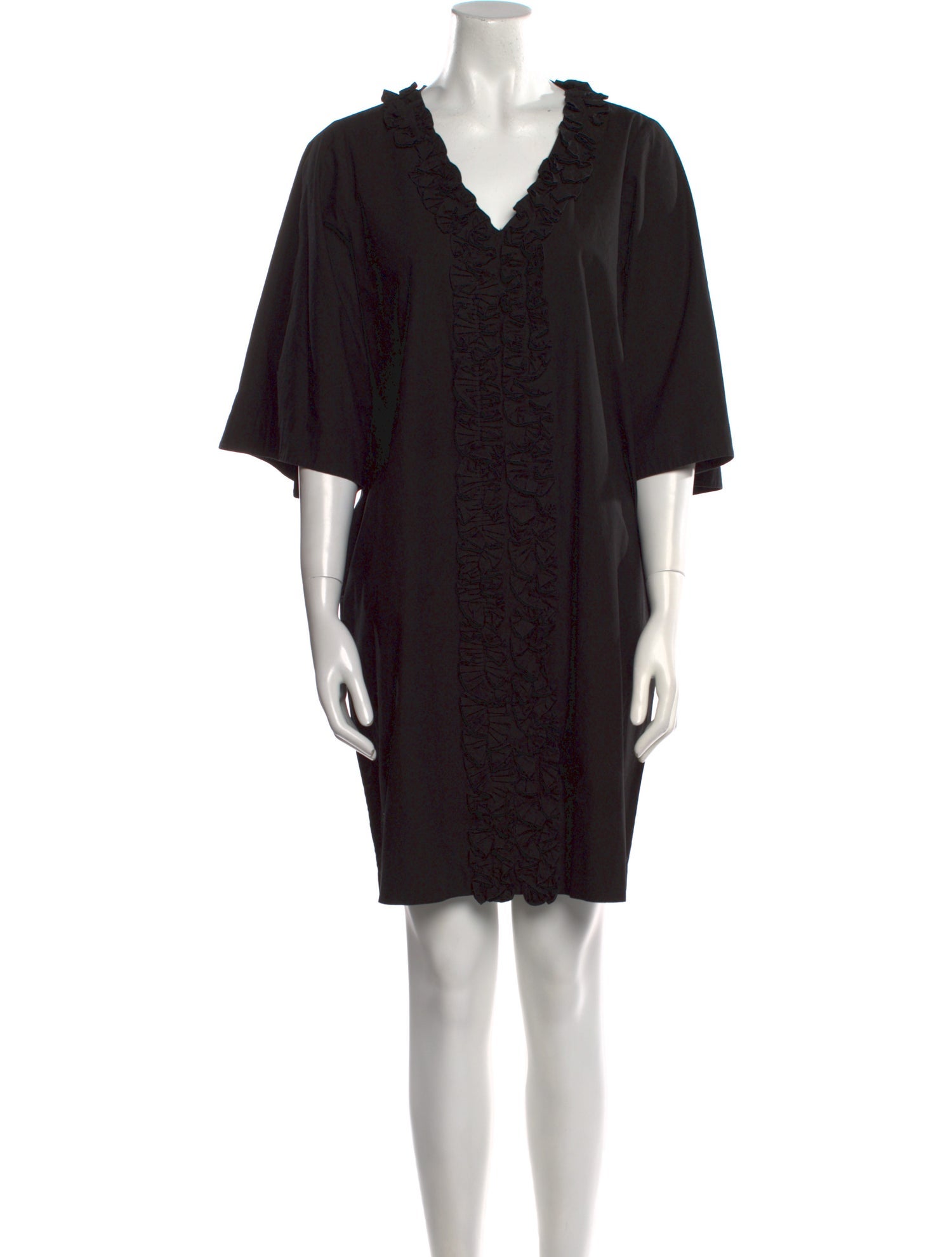 M.PATMOS V-Neck Knee-Length Dress