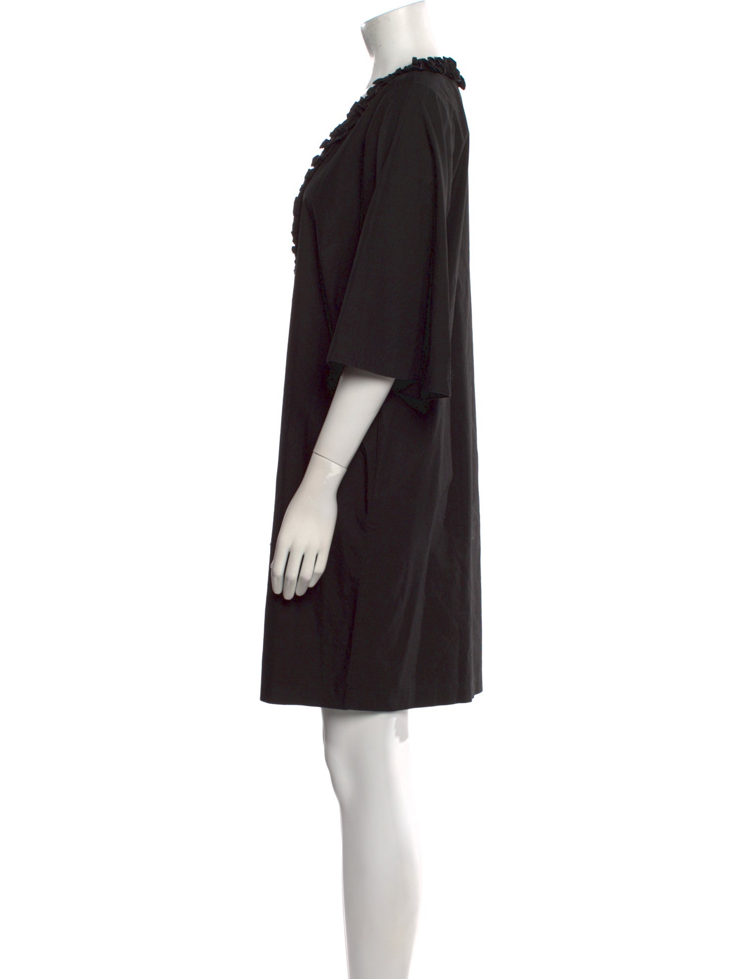 M.PATMOS V-Neck Knee-Length Dress