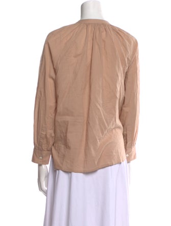 M.PATMOS Crew Neck Three-Quarter Sleeve Blouse