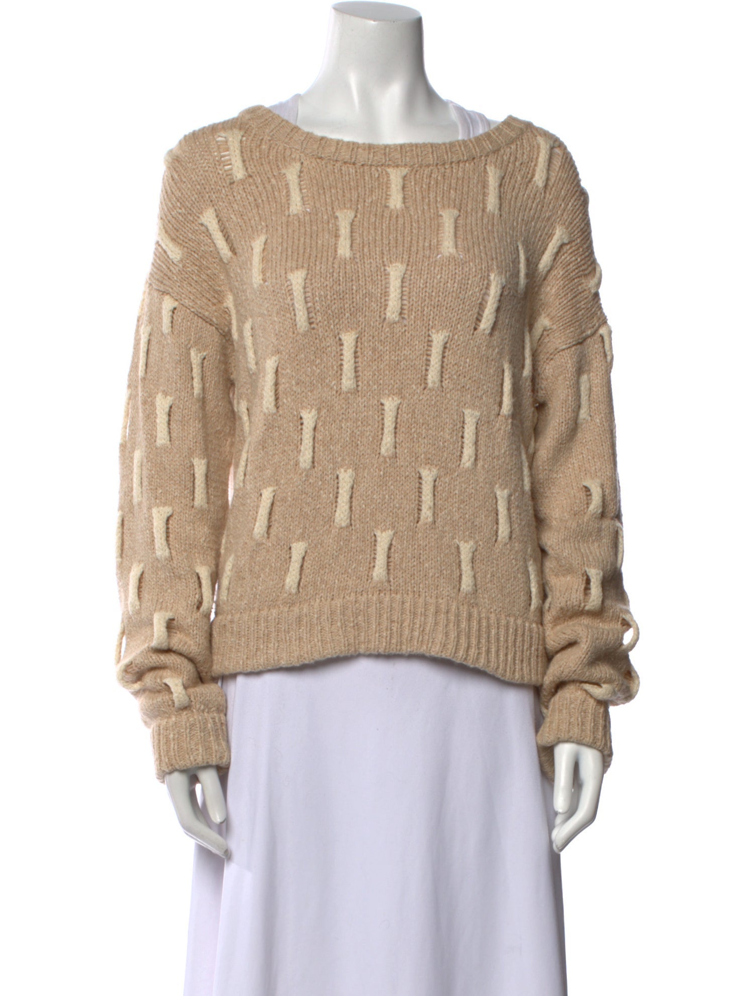M.PATMOS Alpaca Printed Sweater