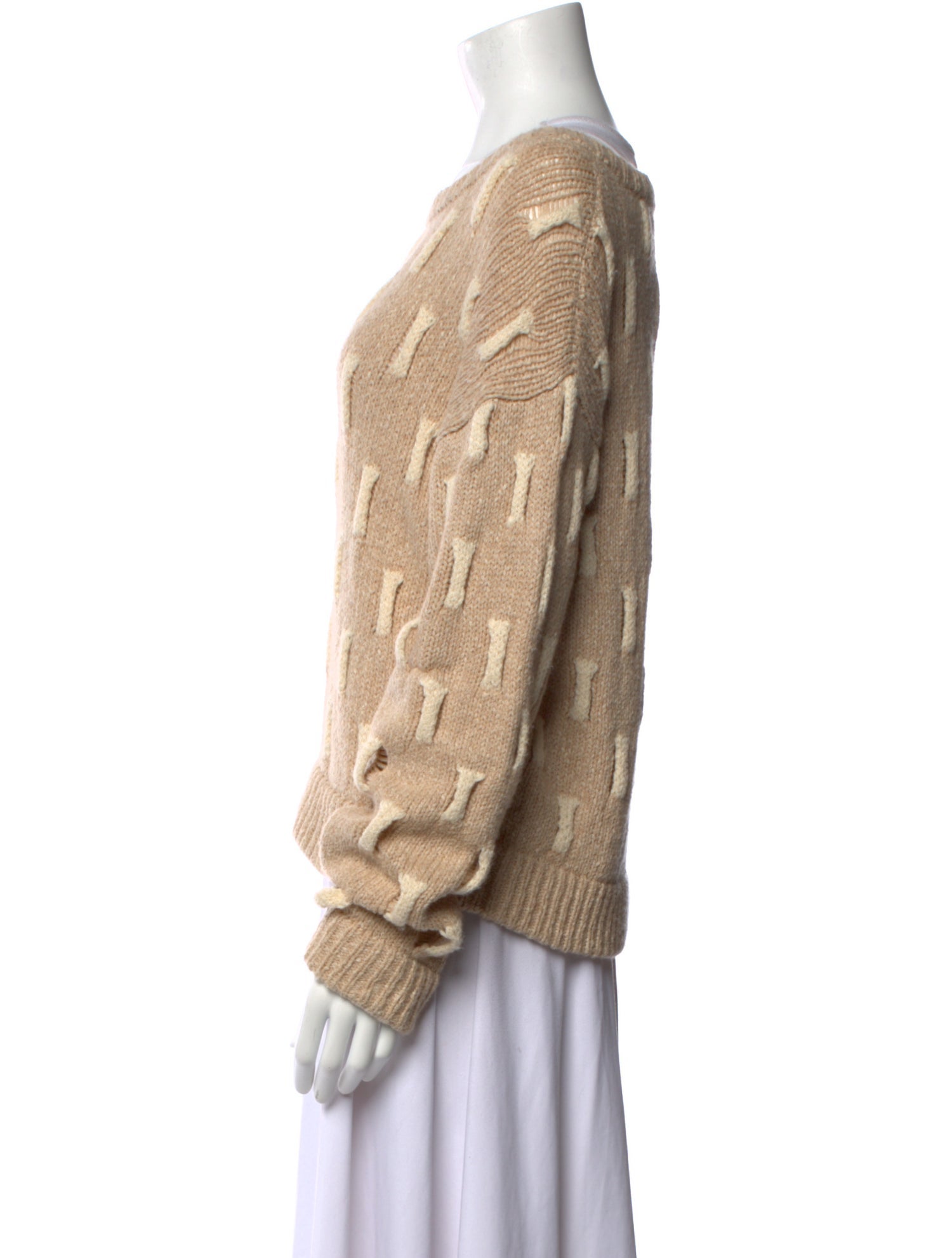 M.PATMOS Alpaca Printed Sweater