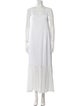 M.PATMOS Square Neckline Long Dress