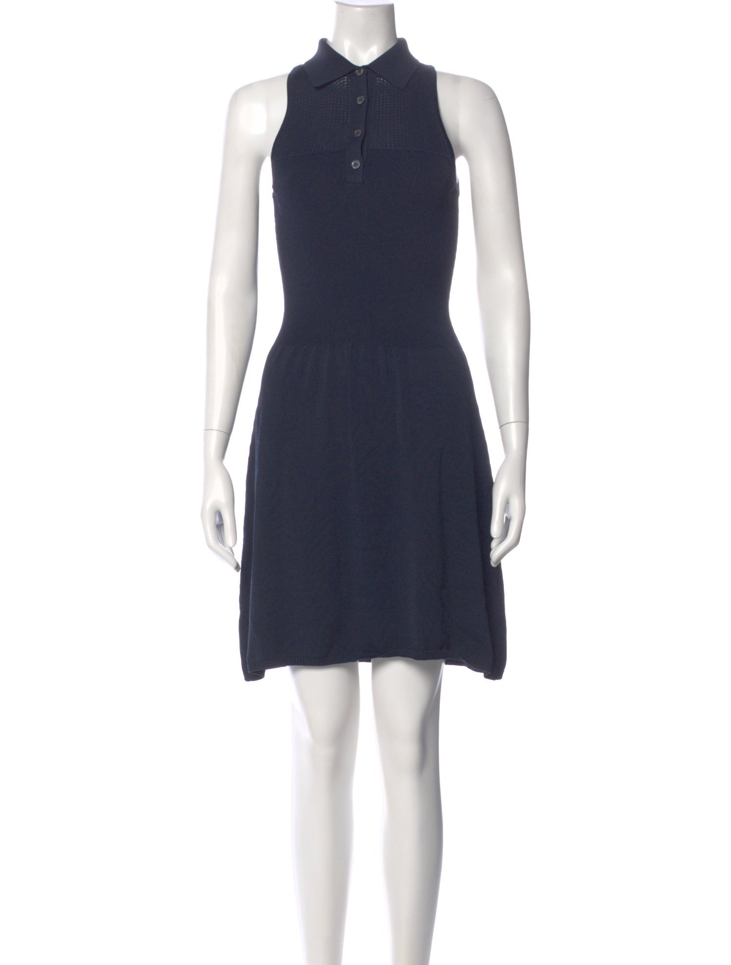 M.PATMOS Mock Neck Mini Dress