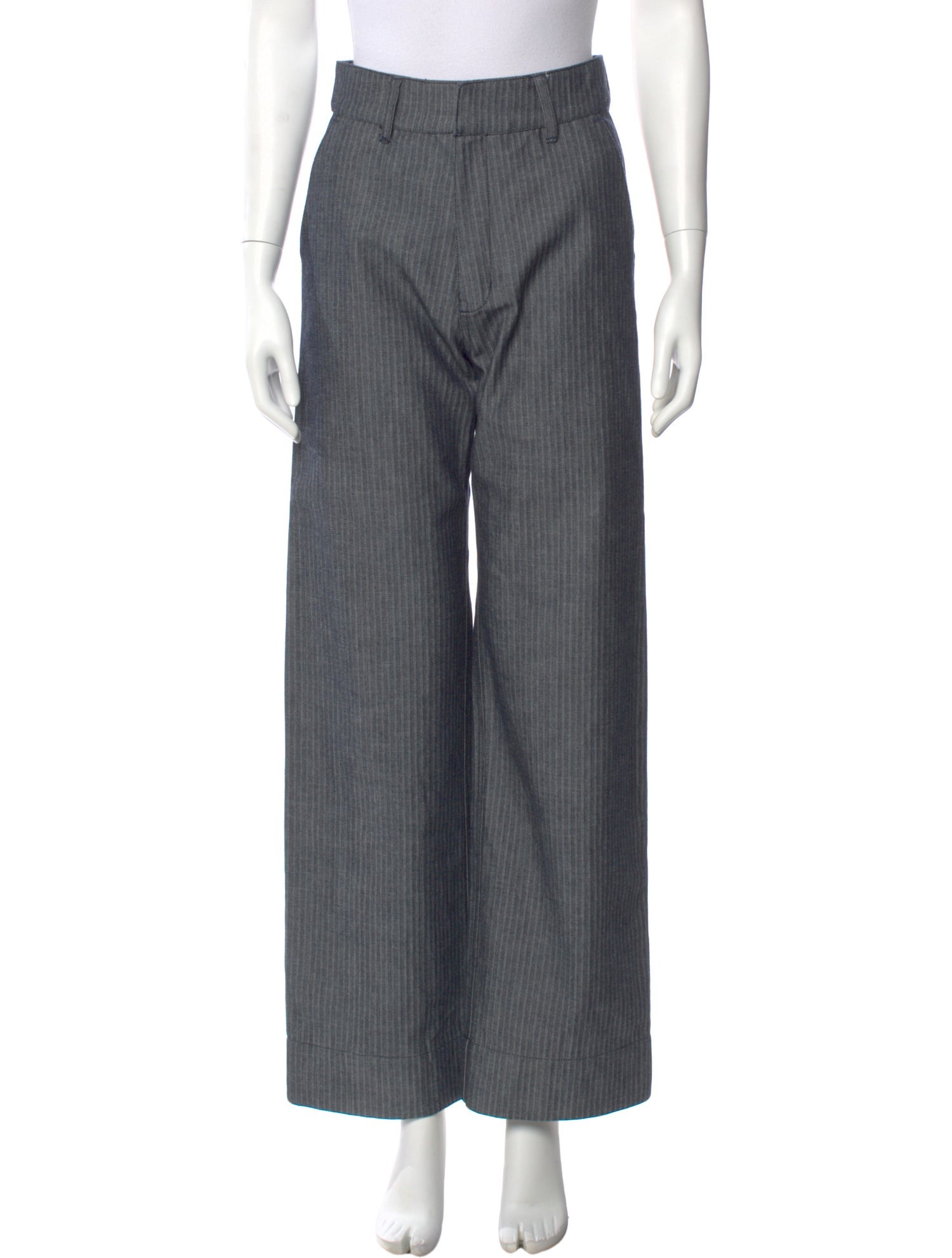 M.PATMOS Striped Wide Leg Pants
