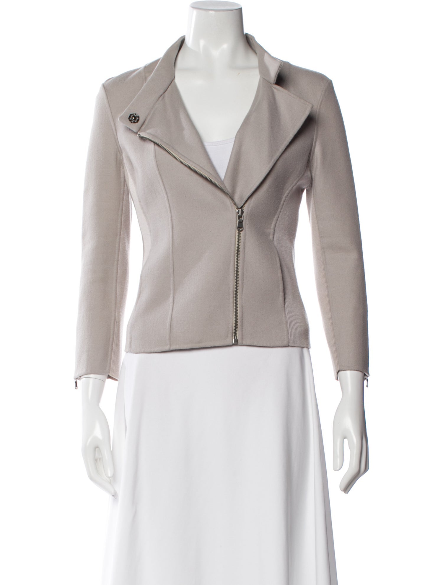 M.PATMOS Merino Wool Biker Jacket