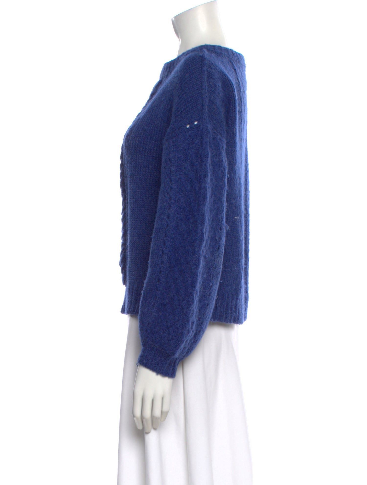 M.PATMOS Baby Alpaca Bateau Neckline Sweater