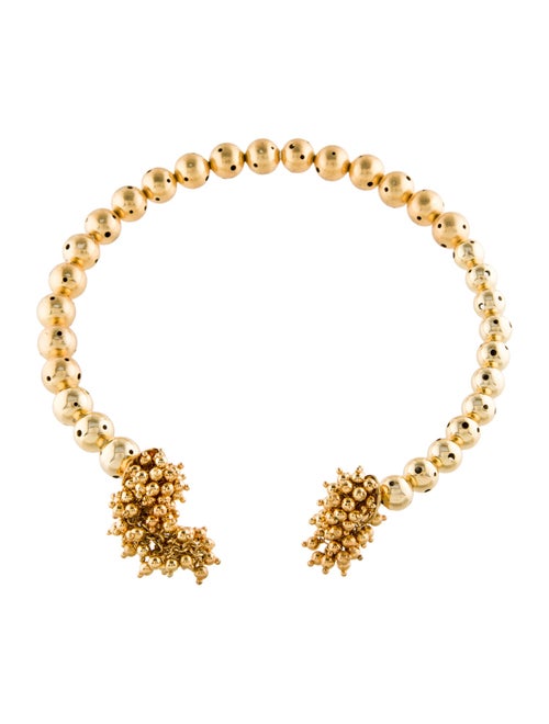 Paula Mendoza One Round Ball Choker Necklace