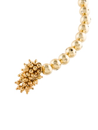 Paula Mendoza One Round Ball Choker Necklace