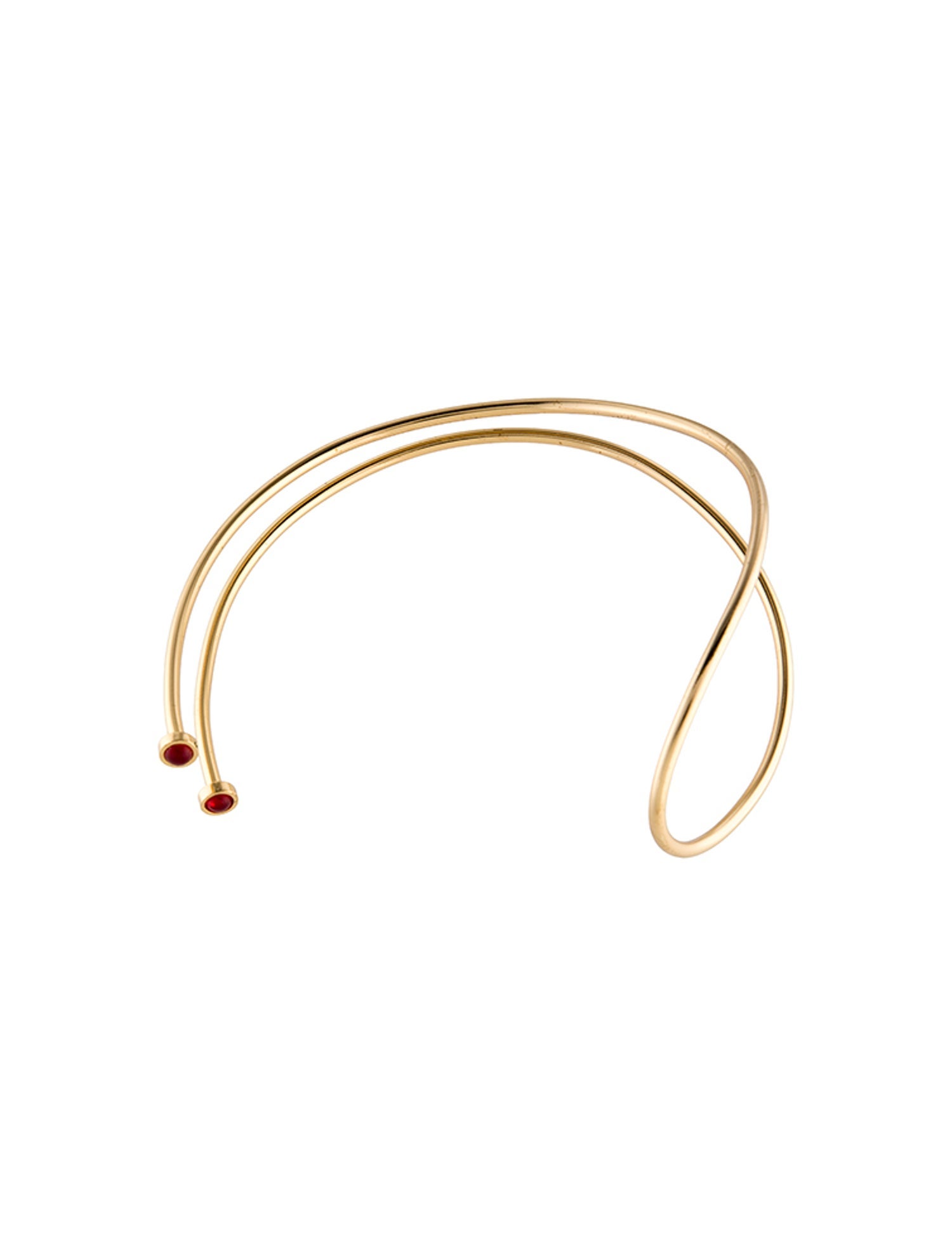 Paula Mendoza x Scanlan Theodore Glass Twisted Choker Necklace