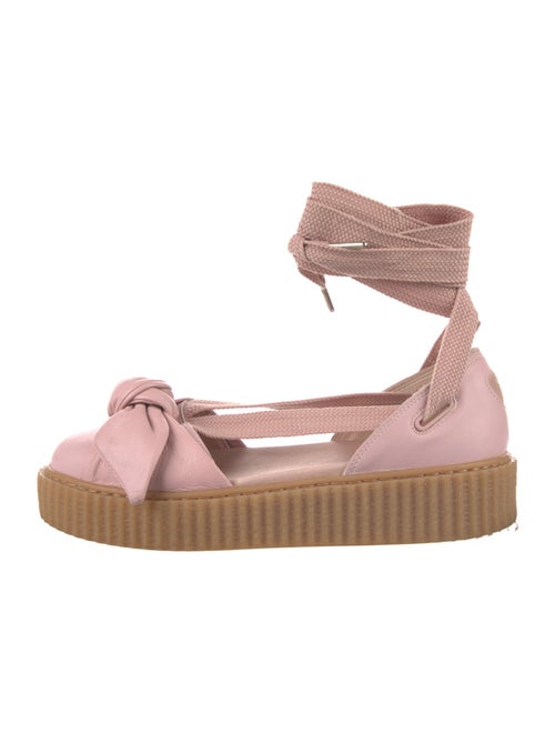 Fenty x Puma Signature Logo Leather Sock Sneakers