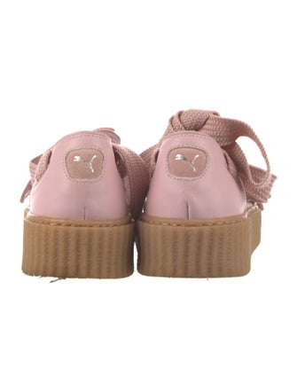 Fenty x Puma Signature Logo Leather Sock Sneakers