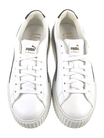 Fenty x Puma Leather Printed Sneakers