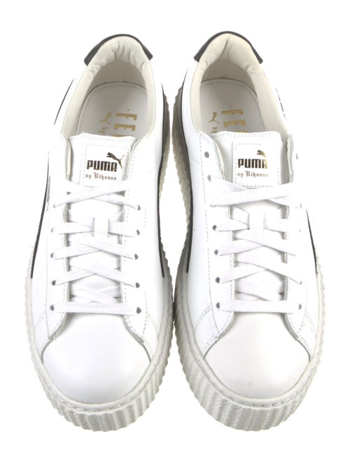 Fenty x Puma Leather Printed Sneakers