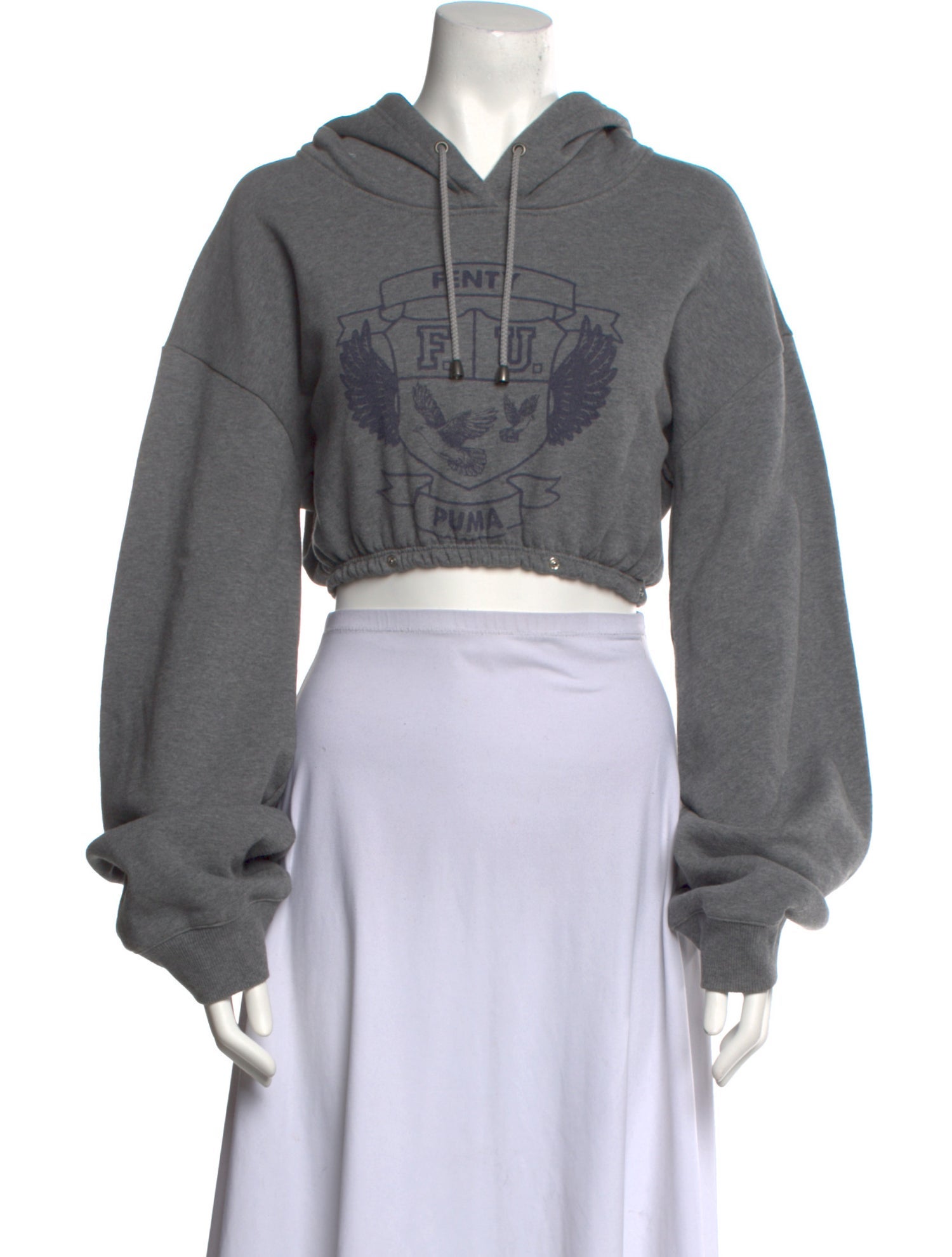 Fenty x Puma Graphic Print Crew Neck Sweatshirt