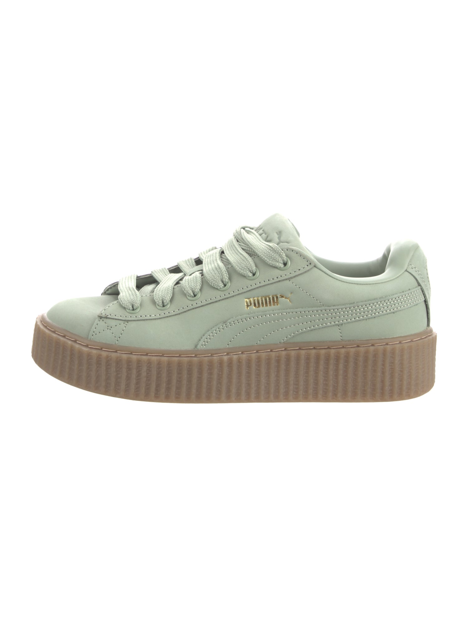 Fenty x Puma Creeper Phatty 'Earth Tone Pack - Green Fog' Sneakers
