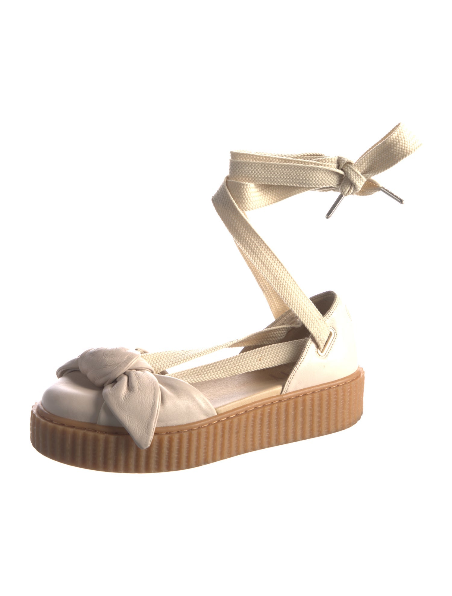 Fenty x Puma Leather Bow Accents Mules