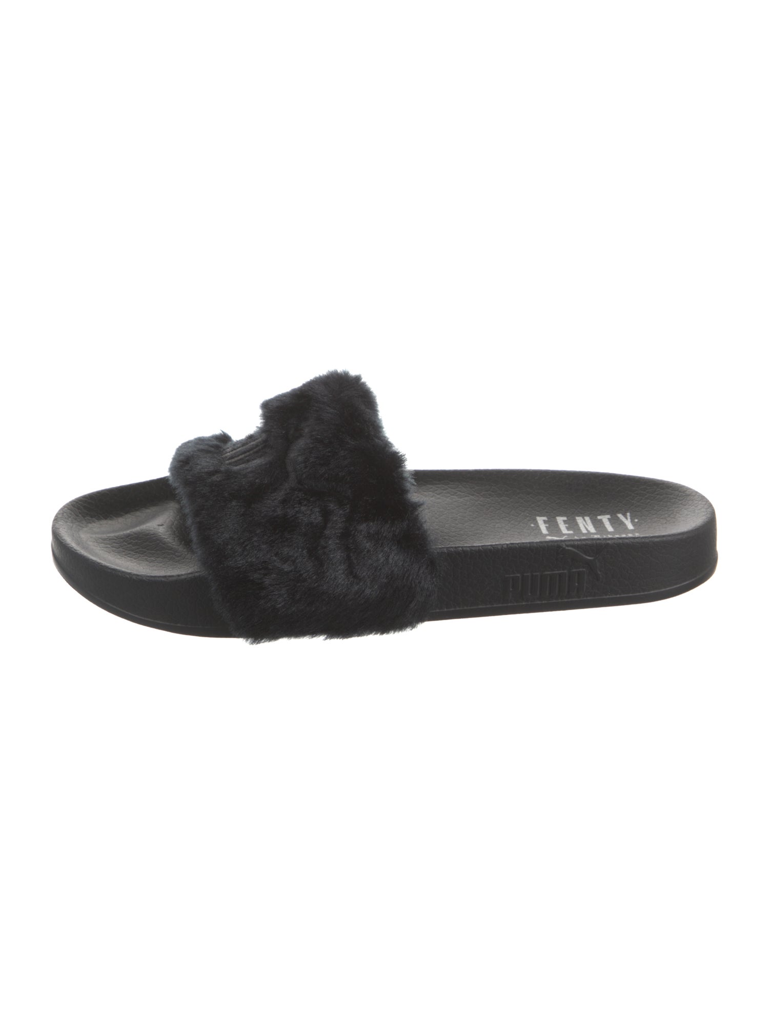 Fenty x Puma Faux Fur Slides w/ Tags