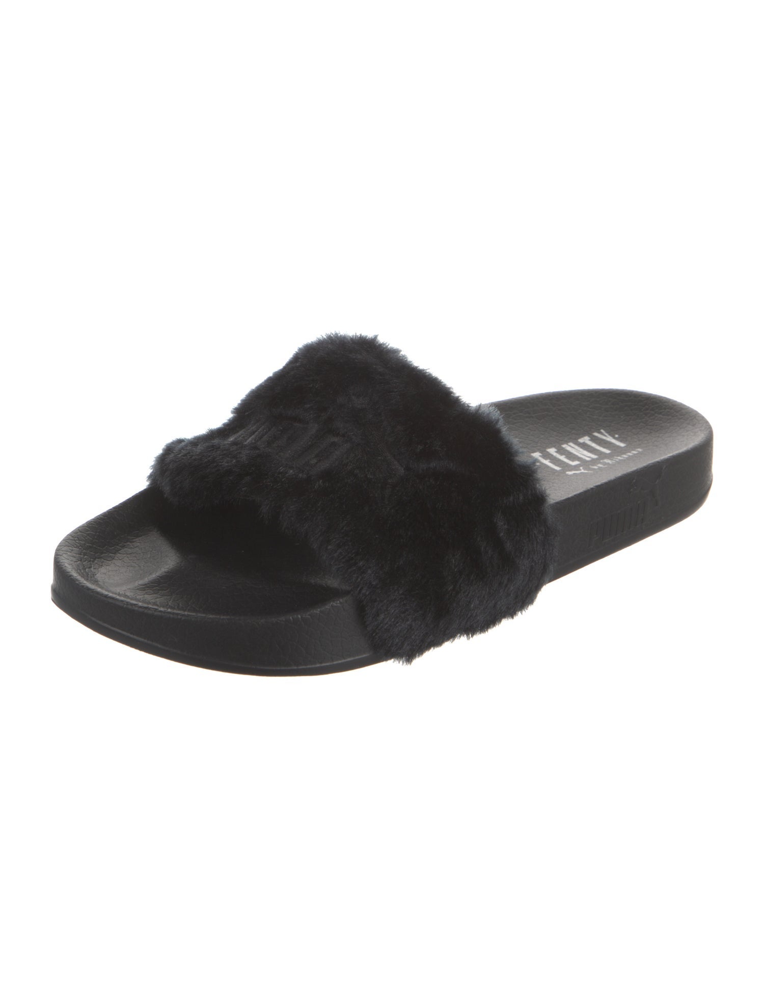 Fenty x Puma Faux Fur Slides w/ Tags