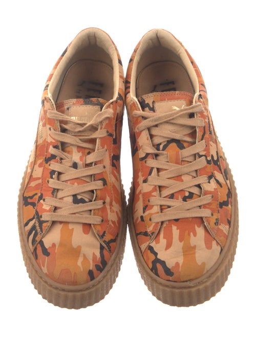 Fenty x Puma Leather Printed Sneakers