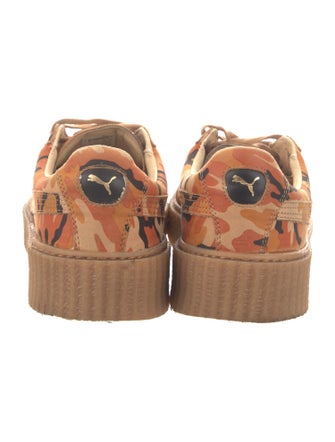 Fenty x Puma Leather Printed Sneakers