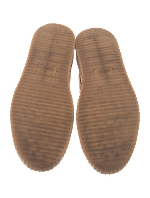 Fenty x Puma Leather Printed Sneakers