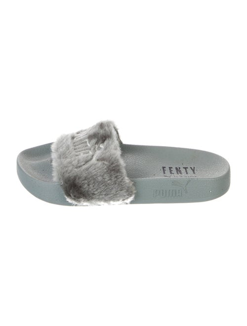 Fenty x Puma Rubber Faux Fur Trim Slides