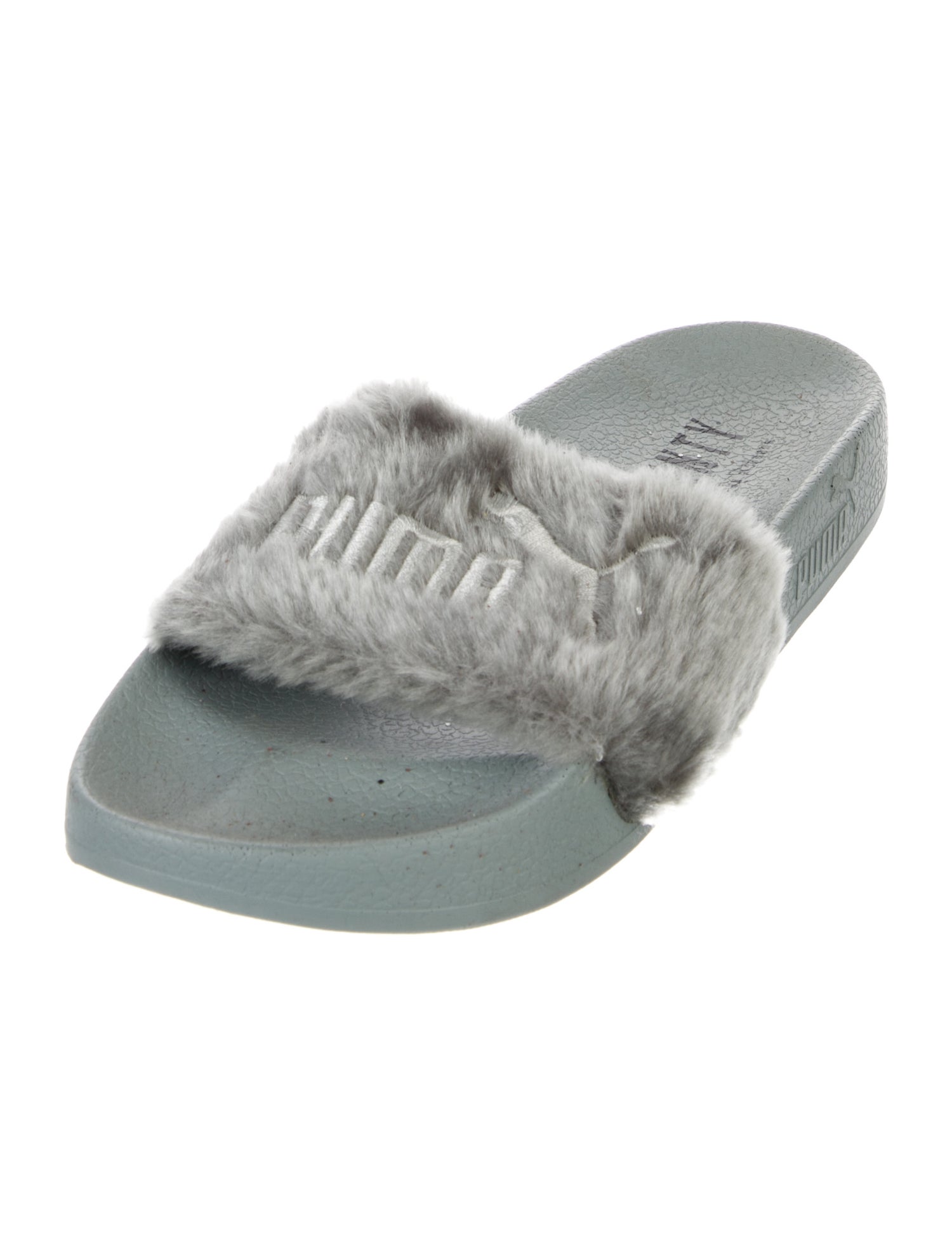 Fenty x Puma Rubber Faux Fur Trim Slides