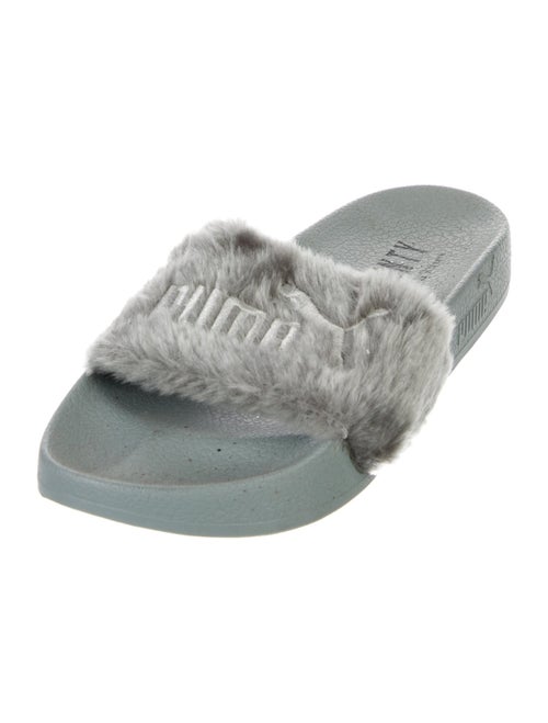 Fenty x Puma Rubber Faux Fur Trim Slides