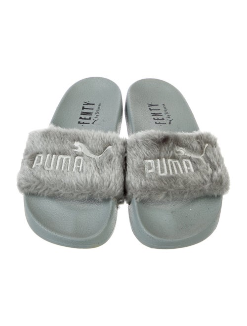 Fenty x Puma Rubber Faux Fur Trim Slides