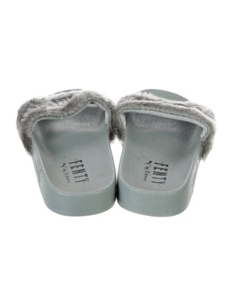 Fenty x Puma Rubber Faux Fur Trim Slides