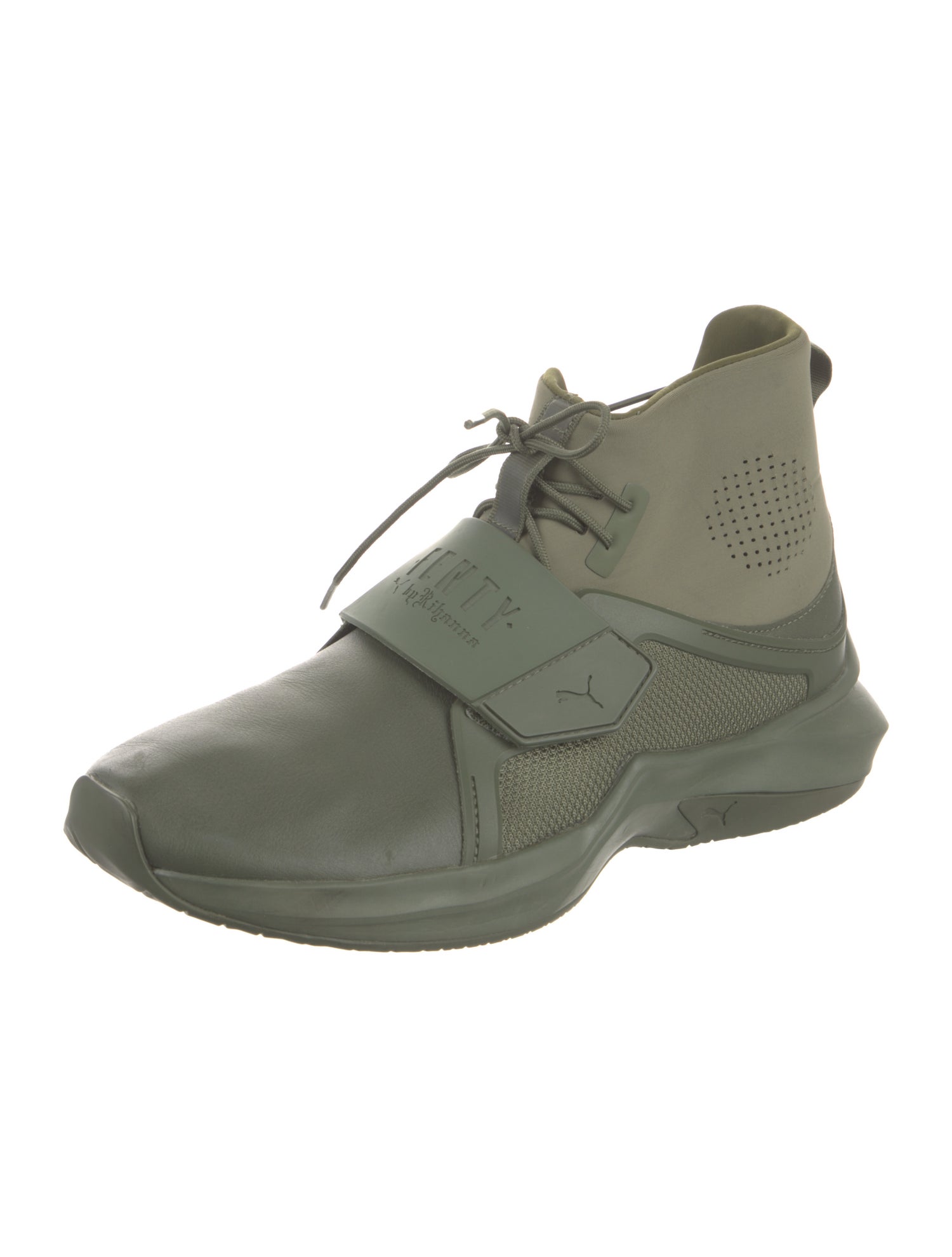 Fenty x Puma Leather Athletic Sneakers