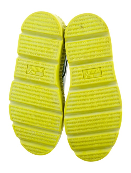 Fenty x Puma Leather Colorblock Pattern Chelsea Boots