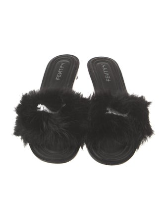 Fenty x Puma Rubber Faux Fur Trim Slides