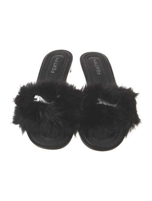 Fenty x Puma Rubber Faux Fur Trim Slides