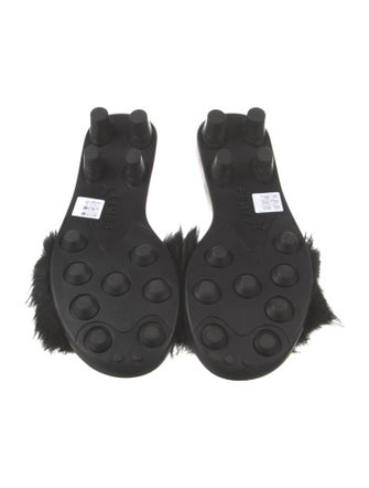 Fenty x Puma Rubber Faux Fur Trim Slides
