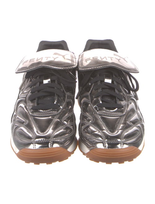 Fenty x Puma Patent Leather Athletic Sneakers
