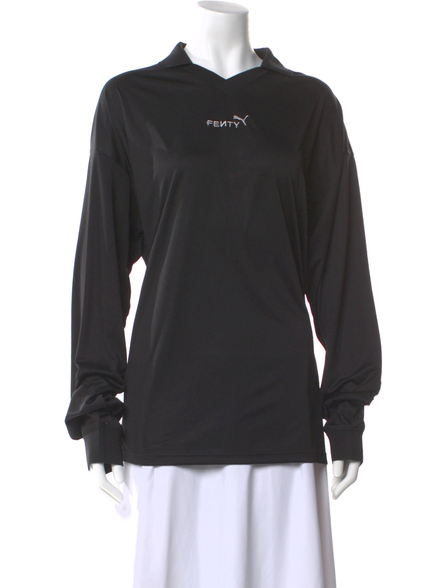 Fenty x Puma Mock Neck Long Sleeve Sweatshirt