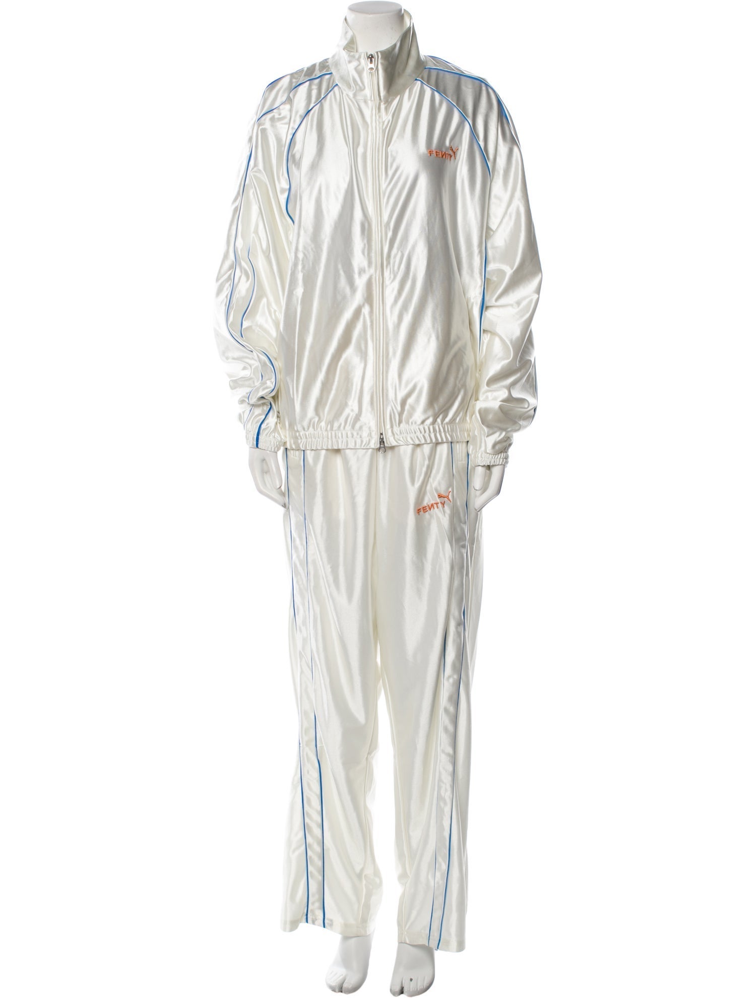 Fenty x Puma Striped Embroidered Accent Tracksuit w/ Tags